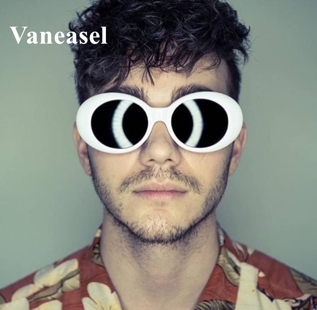 Weishang nuevo europeo y americano estrella gafas de sol moda personalizada gafas marco redondo gafas 9750