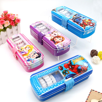 2019创意卡通爆款多功能文具盒 儿童文具盒 小超才品牌产地货源