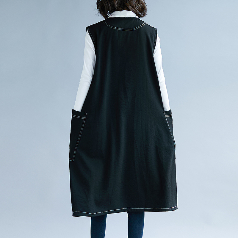 Gilet femme en Coton et lin - Ref 3317825 Image 4