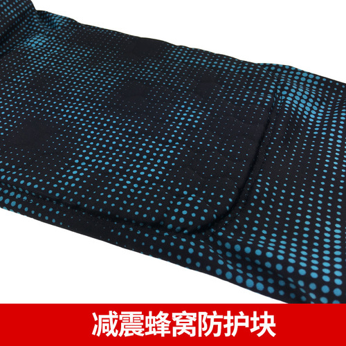 Wholesale sports knee pads honeycomb anti-collision protector patellar leg protectors outdoor basketball football mountaineering sports goods protective gear