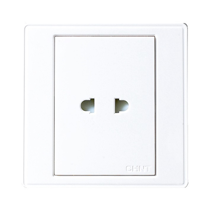 正泰开关插座NEW7-E10210A250V2孔插座 二孔插座库存充足品质保障