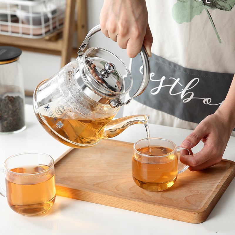 Manufactor Direct selling Glass Coffee pot High temperature resistance Glass jug