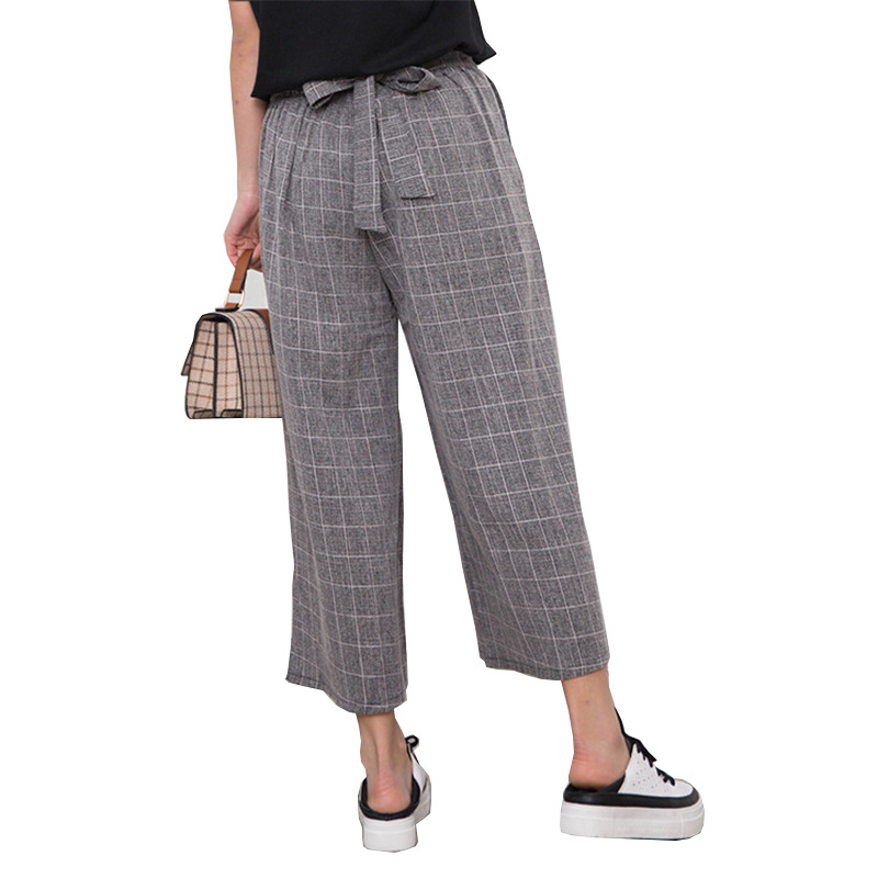 Pentalon léger en lin - Ref 3434461 Image 5