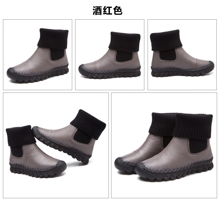 Bottes femme en En cuir - Ref 3355429 Image 36