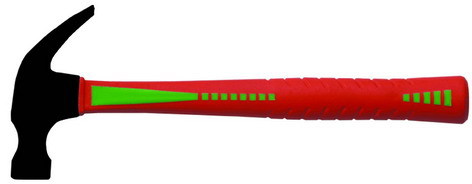 临沂厂家优质新款0.5KG包塑柄羊角锤子特价供应