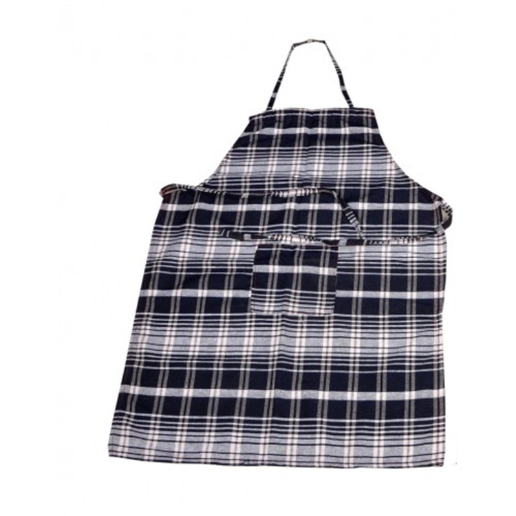 2018简约风厨房亚麻围裙全棉围裙家用围裙多款多色可定制LOGO