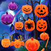 Pumpkin lantern, handheld flashlight, decorations, props, halloween
