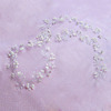 Headband for bride handmade from pearl, hair accessory, wedding dress, European style, 1m