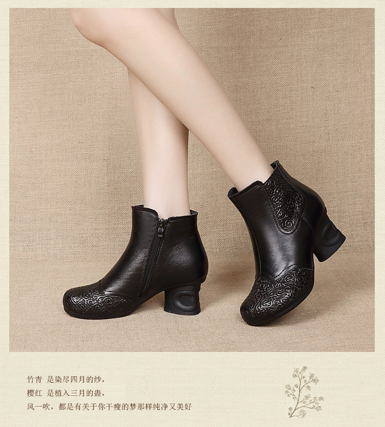 Bottes femme en En cuir - Ref 3355415 Image 18