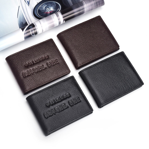 Factory Direct Sale Genuine Leather Wallet Driving License Cover Double Page Driving License Wallet Motor Vehicle Driving License Holder Document Bag