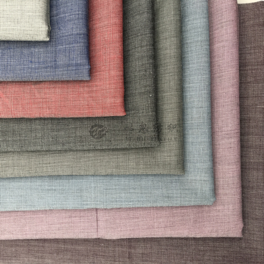 现货供应 全棉米桶面料 秋冬款衬衫布料 当季热卖 批发