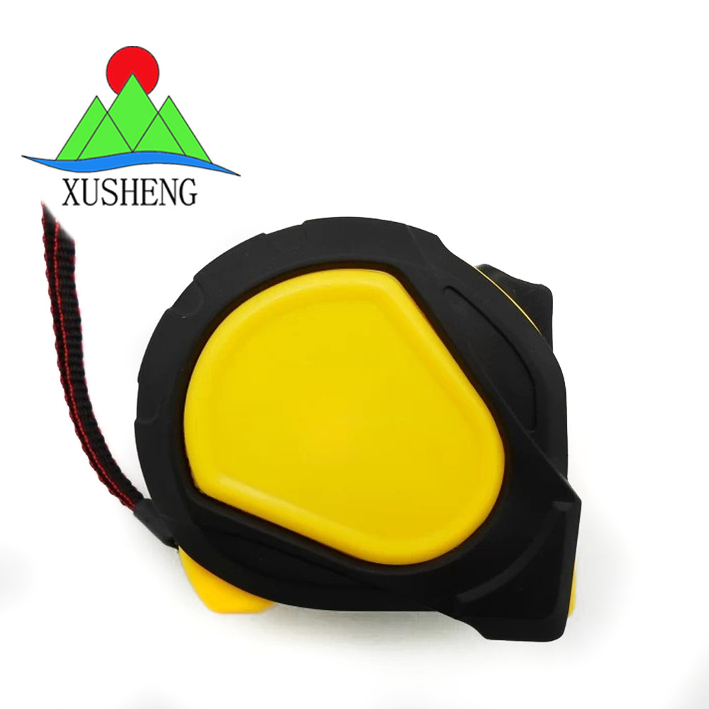 【河南厂家】供应5米ABS单制动塑料包胶皮套虞城钢卷尺 卷尺批发