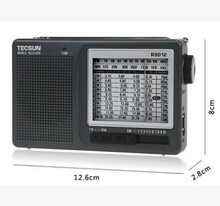 Tecsun/德生 R-9012袖珍收音机老人全波段外放便携听力广播半导体