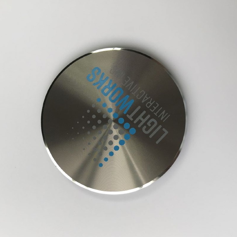 深圳厂家订做各种规格圆形CD纹标牌 CD纹按钮免费样品邮费链接
