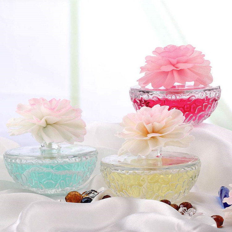 工厂供货现货50ml销售花苹果室内无火香薰瓶迷你密封