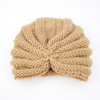 Children's woolen baby cap, keep warm brand knitted hat with hood, European style, India