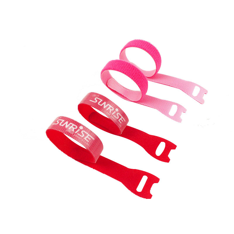 厂家背对背魔术贴理线带扎带 反扣t型背对背数据线收纳捆绑扎带