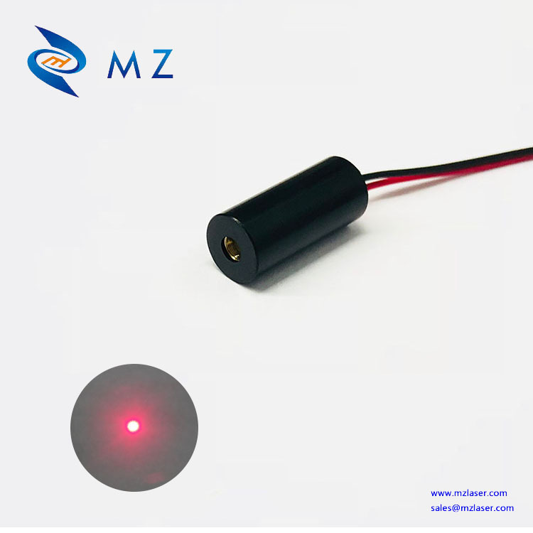 8mm650nm5mw点状激光模组 小功率红色定位点状激光模块红色激光头