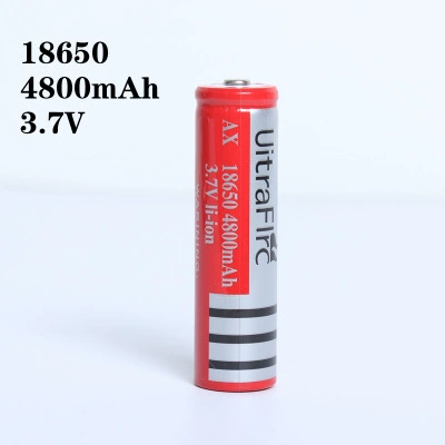 Оптовая Продажа с фабрики подлинные товары 18650 литиевая батарея 4800 мАч большой емкости 3,7 В аккумуляторная батарея для фонарика