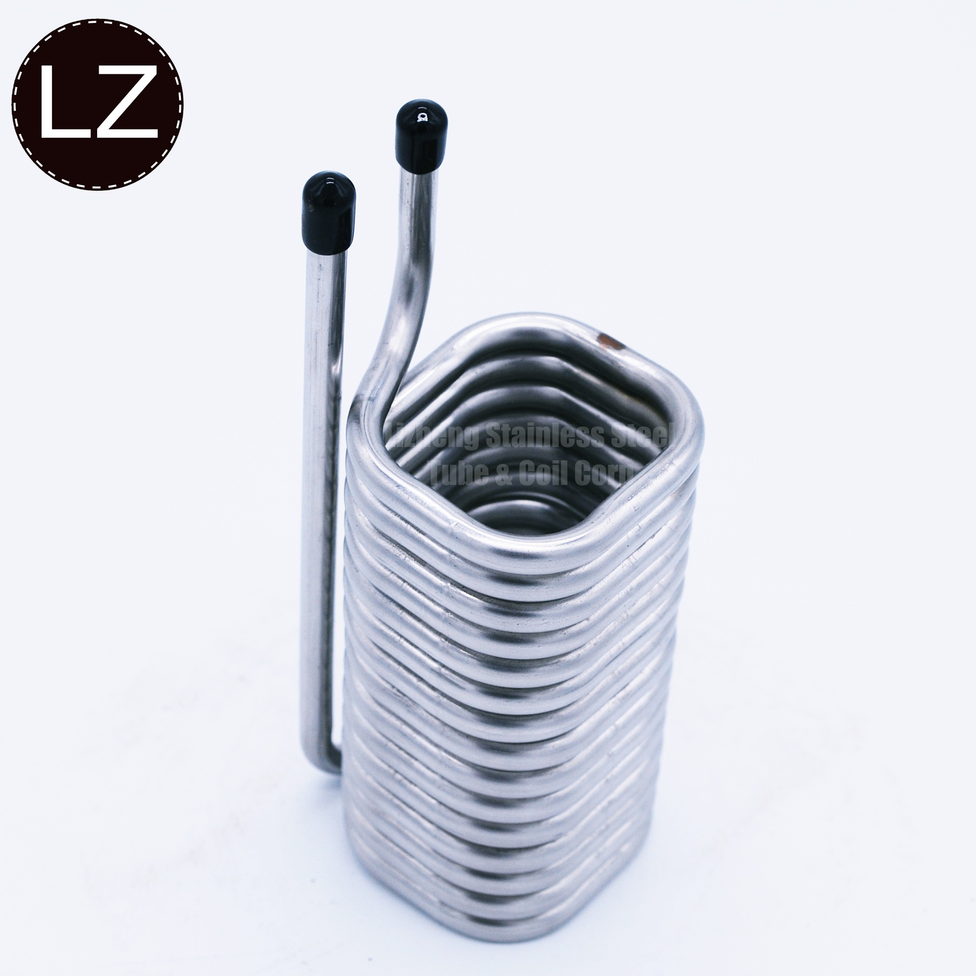 细长螺旋型无对接焊头不锈钢盘管 定制加工螺旋换热盘管