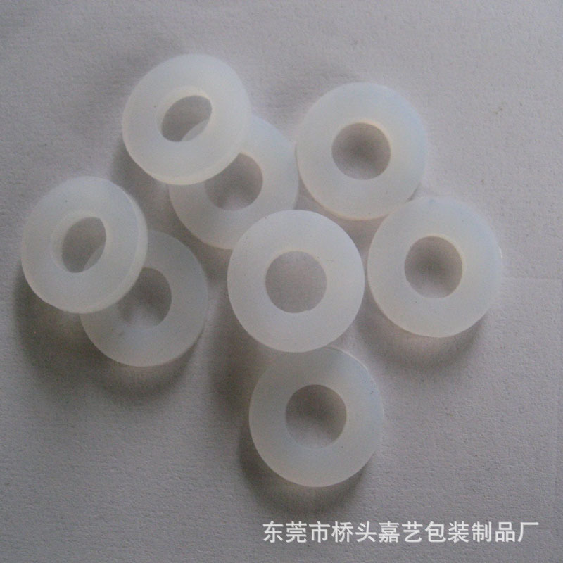 厂家供应透明硅胶垫 防滑自粘硅橡胶垫 白色硅胶垫片特殊形状定制