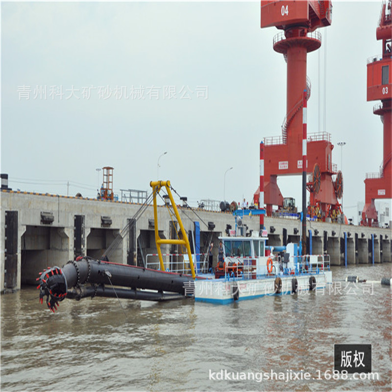 挖泥船 绞吸式抽沙泥船 河道清淤机械