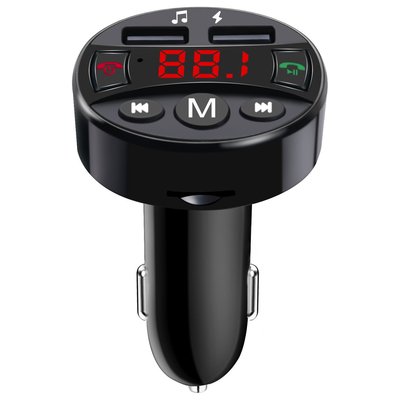 fm36 车载MP3播放器 汽车MP3蓝牙免提 双USB手机充电器 插卡FM|ms