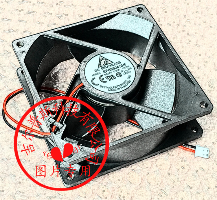 台达DELTA EFB0924SHF 24V 0.38A 92*92*32mm 变频器服务器风扇