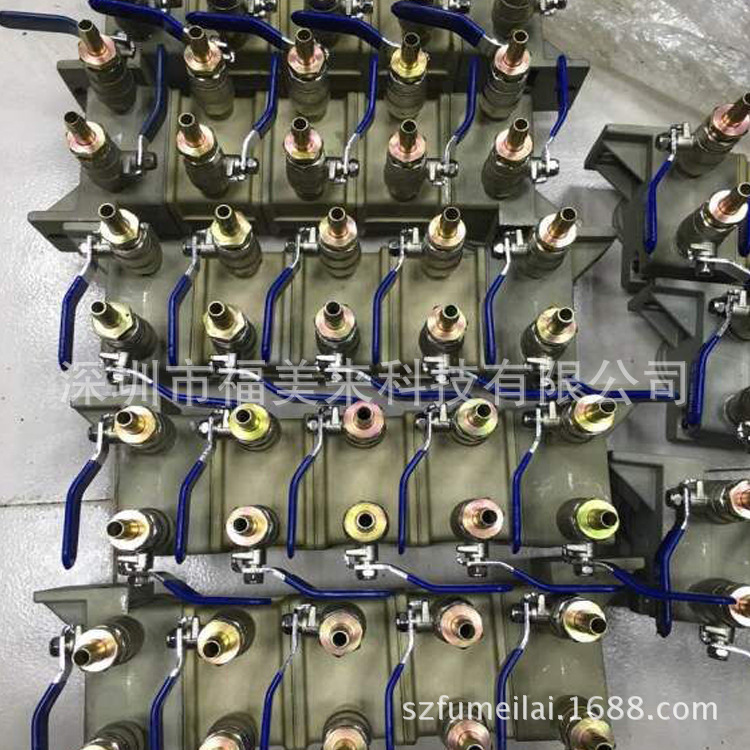 海天注塑机水排 四进四出 海天4组水排 一进一出带水阀整套