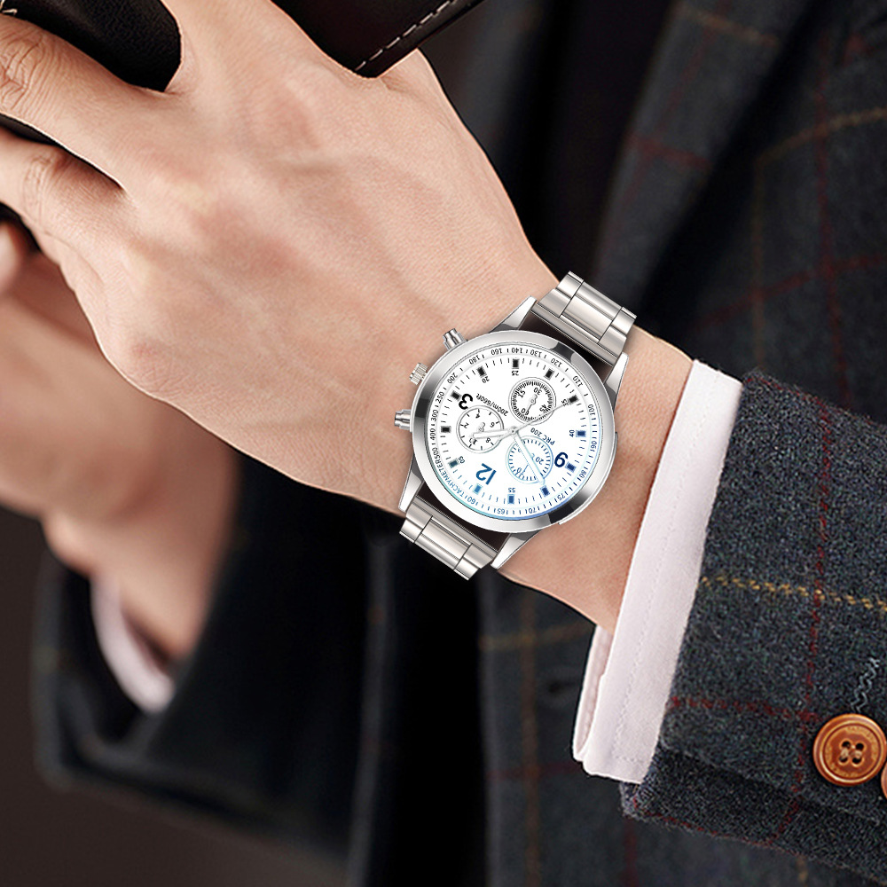 ZA01-G Geneva Steel Band Watch