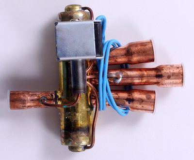 Four-way valve Reversing valve 3P Reversing valve Straight pipe four way valve 3P Straight Stone Valve