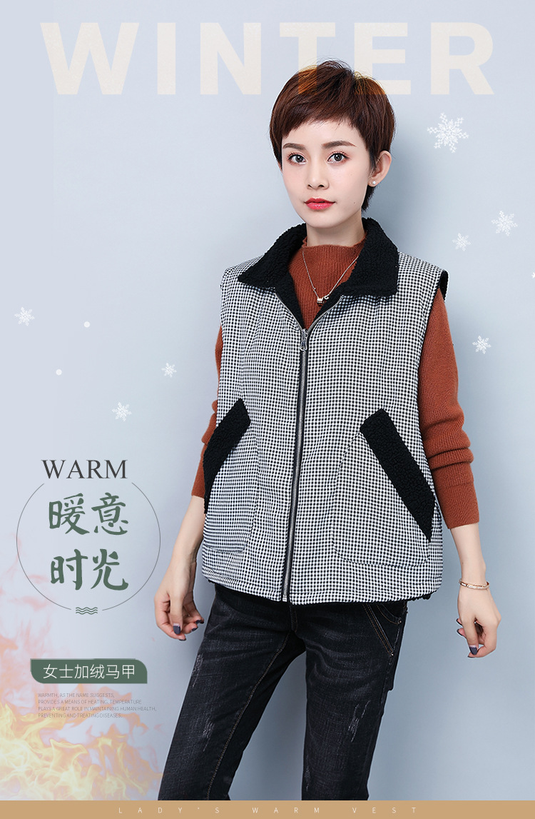 Gilet femme en Agneau cachemire - Ref 3316250 Image 20