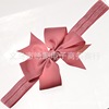 Children's headband with bow, elastic hair accessory