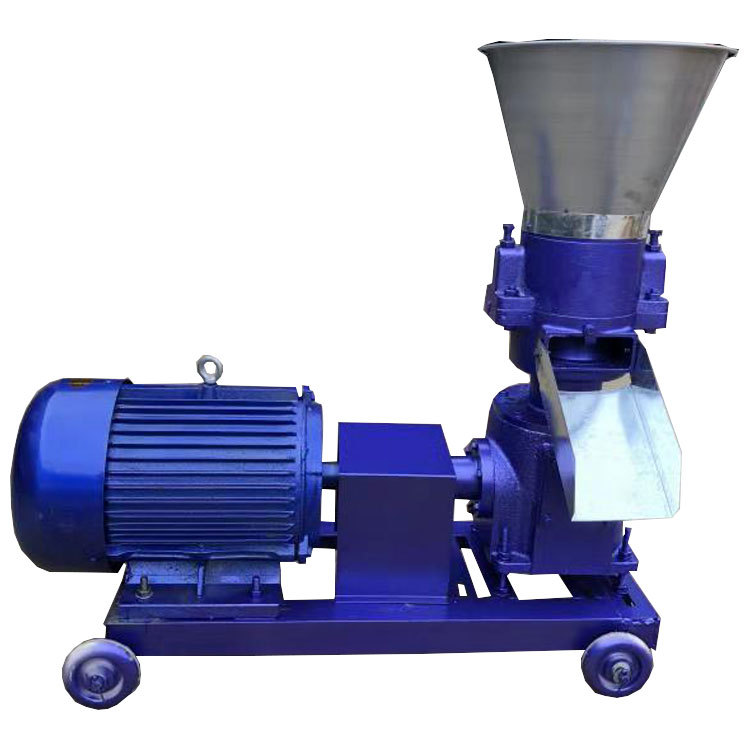 大量现货喂羊牛马驴颗粒机养殖场用高产量造粒机有视频