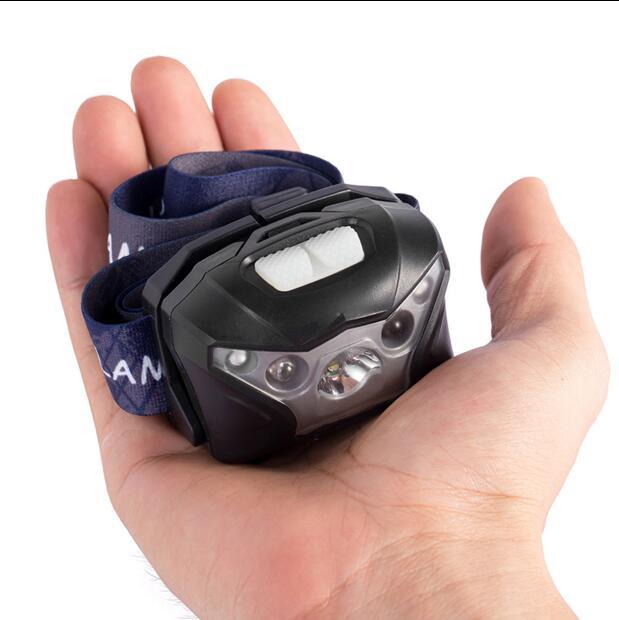 感应头灯 头灯led强光远射充电头戴式防水智能头灯