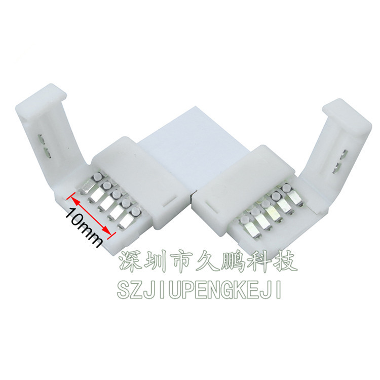 L -shaped RGBW light strip welding free welding connector 5pin 10mm…