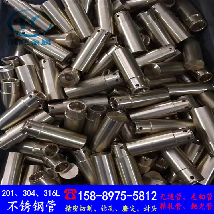 大口径厚壁不锈钢无缝管 温州316L不锈钢管厂家 108*4mm无缝管