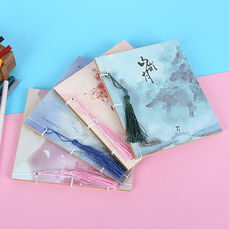 厂家批发A5 B5 线装记事本笔记本 车线本线圈本定制定做定制logo