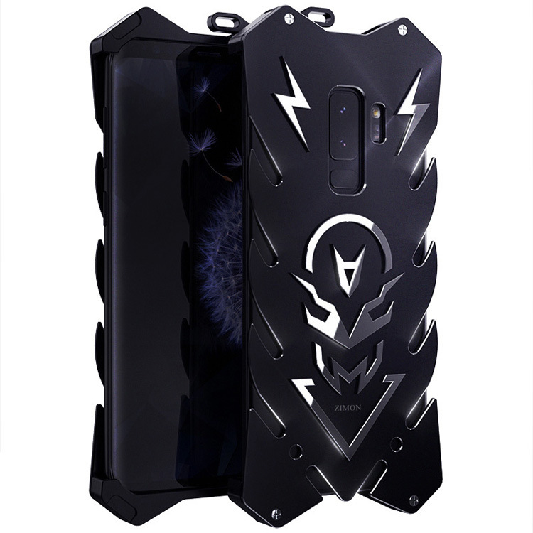 SIMON New THOR II Aviation Aluminum Alloy Shockproof Armor Metal Case Cover for Samsung Galaxy S9 & Samsung Galaxy S9 Plus