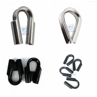 Wire rope pipe sleeve stainless steel collar chicken heart ring wire rope collar rigging wire rope accessories