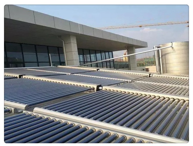 商用平板太阳能热水器 大型太阳能即热设备 太阳能集中供热工程商