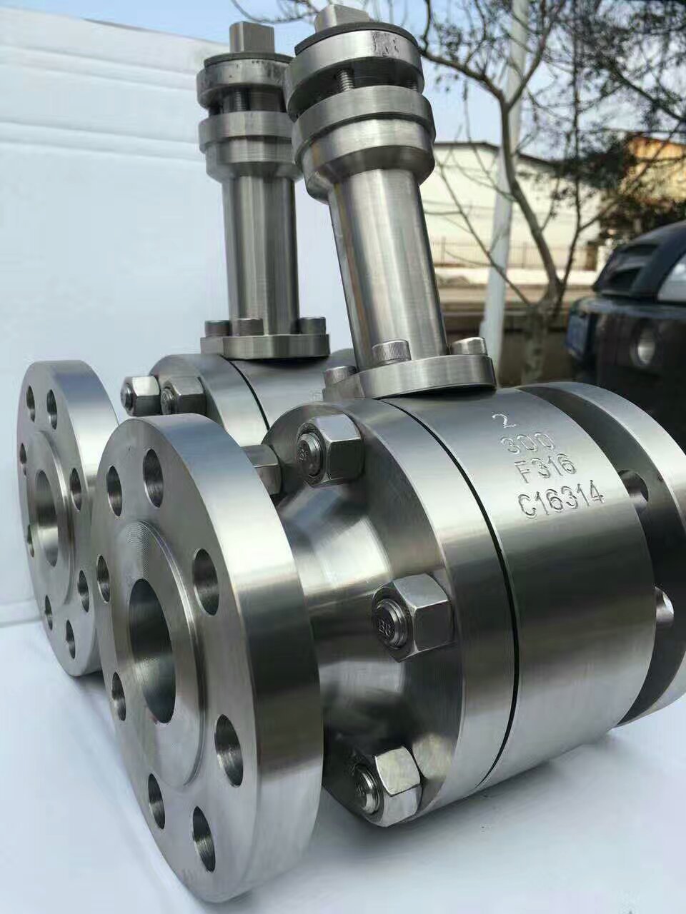 高温q41ppl-16p软密封球阀 法兰不锈钢CF8球阀