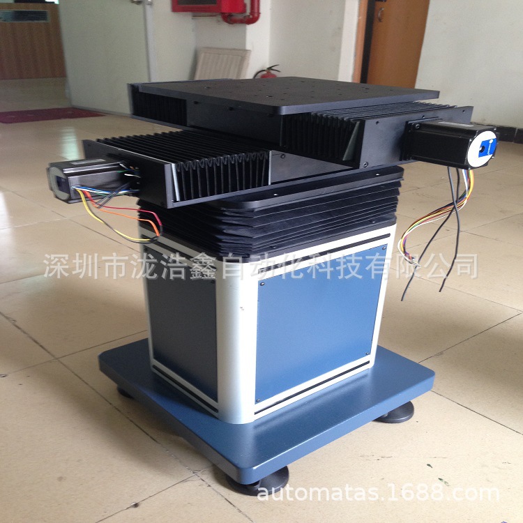 直销全自动三维电动滑台 精密数控滑台 可定制电动三轴运动工作台