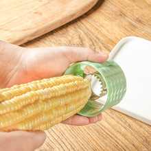 省力手動快速不銹鋼+ABS玉米粒剝離器剝玉米器家用剝玉米神器廚房