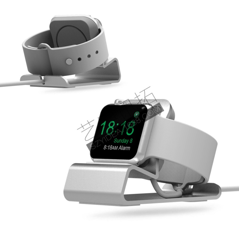 Para Apple Watch para Apple Watch mini soporte de carga base aleación Aluminio rack cabecera