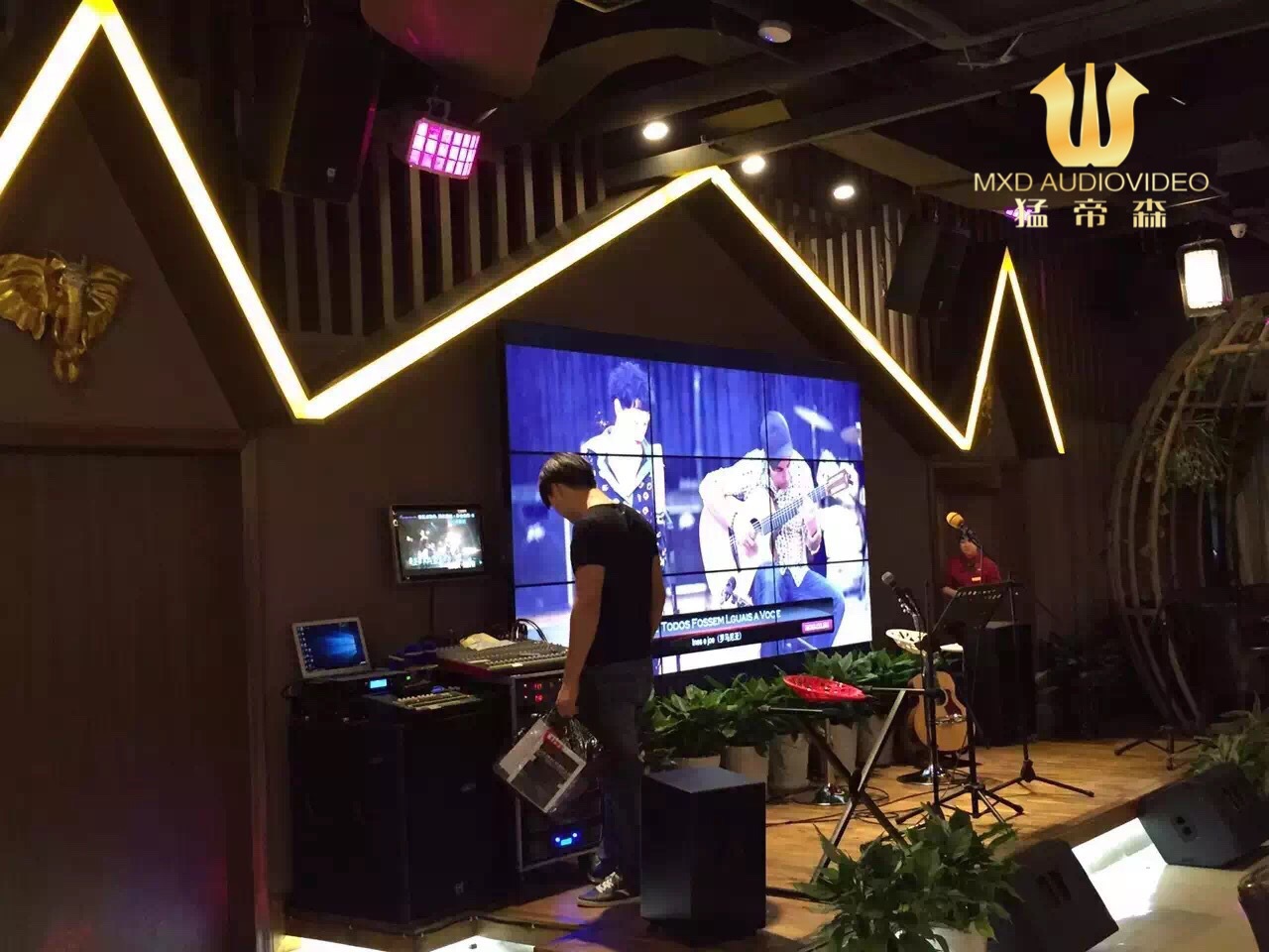 音乐主题餐厅音响广播灯光设备配置 专业音响生产厂家直供