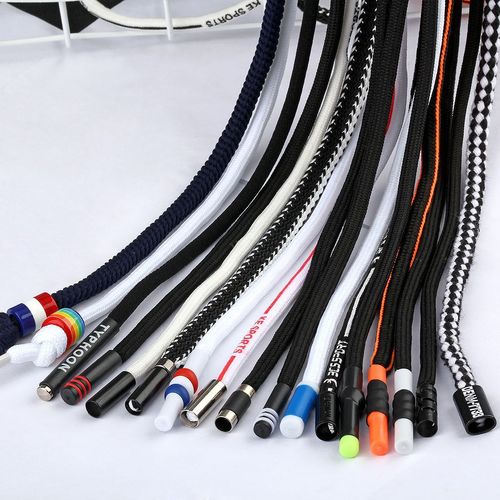 1.3m threaded windbreaker, sweatshirt, trousers waist rope, black 5mm trouser head rope, 49 styles of trouser waist rope