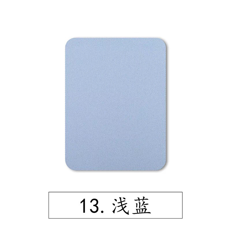 Color rectangular imitación Denim parche de planchado parche rodilla codo parche decorativo parche de tela de corte casual