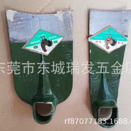 上海公鸡全钢条宽锄头翻地开山锄草种菜锄长柄农用锄户外农具