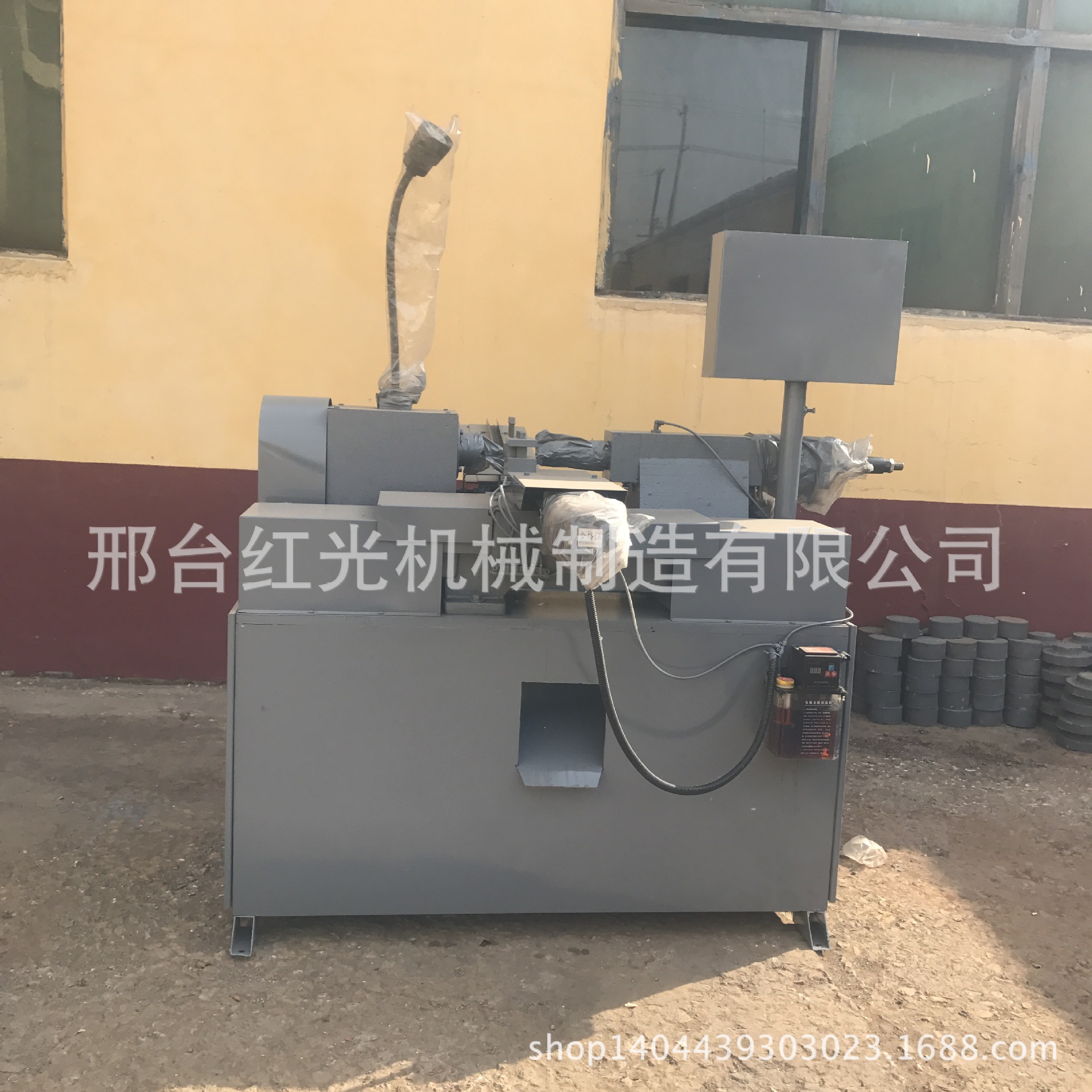 钢筋连接套筒自动倒角机 生产钢筋套筒设备 套筒车外圆机械